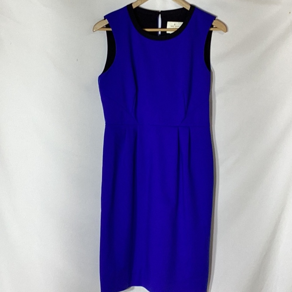 KATE SPADE Arie Sleeveless Colorblock Sheath Dress Size 8 - Picture 2 of 11